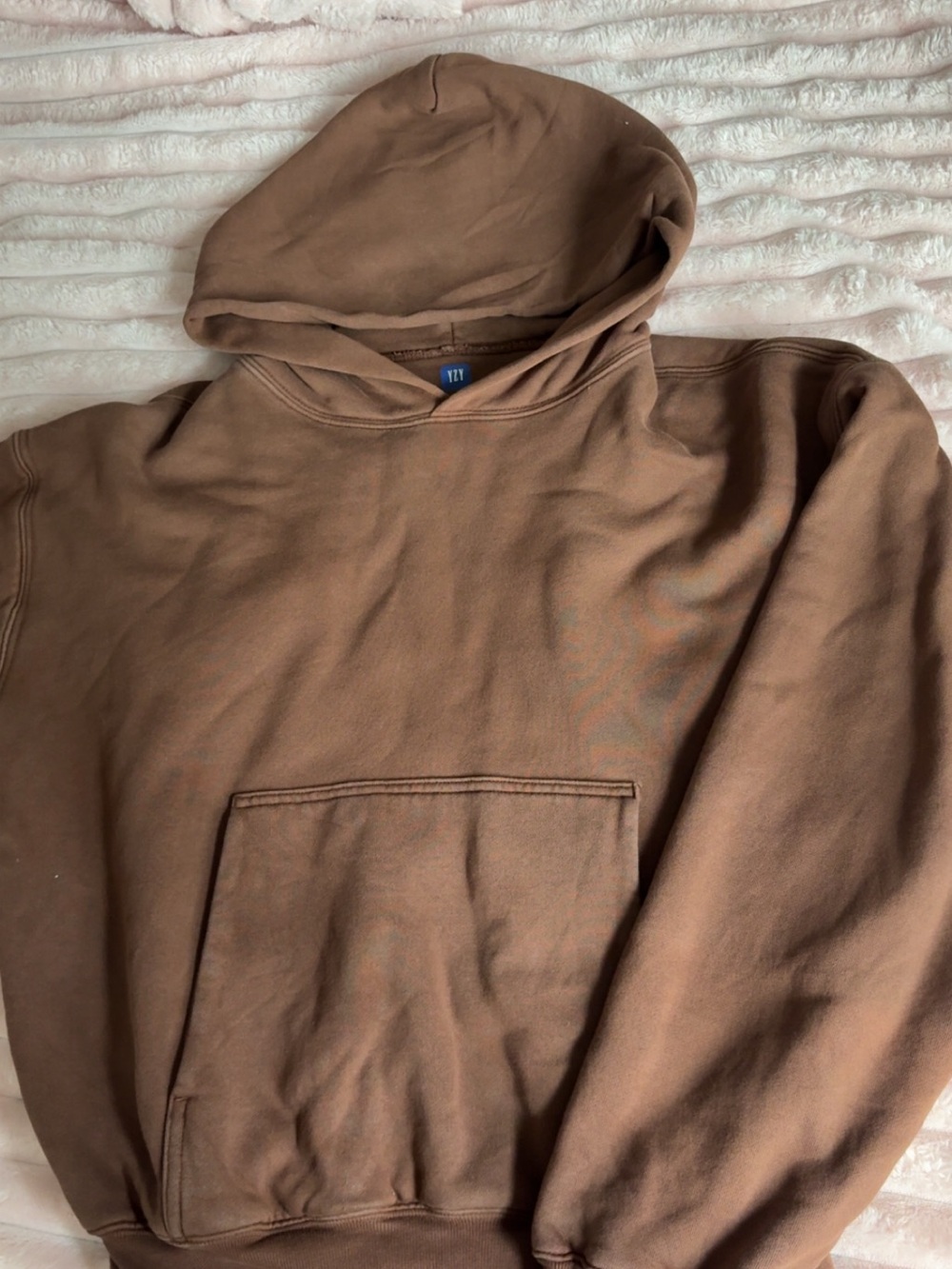 YEEZY ‘YZY’ Brown Hoodie Sweatshirt